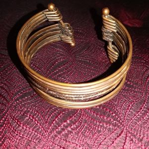 Coppery Cuff Bracelet